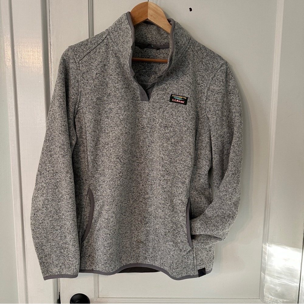 L.L. Bean Sweater Fleece Pullover